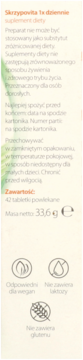 Boczny panel Skrzypovita 1x dziennie, suplement diety, 40 tabletek, 33.6g, wegański, bez glutenu/laktozy.