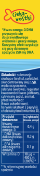 MÖLLER'S Omega-3 Rybki ,żelki o smaku owocowym, suplement diety,lewa