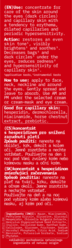 FLOSLEK LABORATORIUM stopNaczynka ,koncentrat do twarzy, redukujący zaczerwienienia,lewa