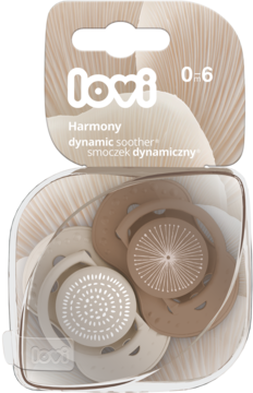 LOVI ,smoczek silikonowy dynamiczny 0-6 m, różne kolory,lewa