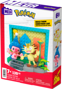 MEGA Pokemon ,zestaw klocków, pojedynek,lewa
