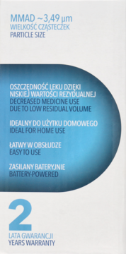 VITAMMY Mesh 5 ,inhalator siateczkowy,lewa