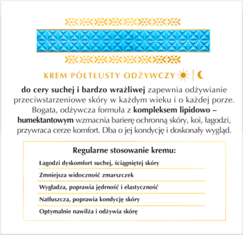 DERMIKA Meritum Forte ,krem do twarzy półtłusty, odżywczy na dzień i noc,lewa