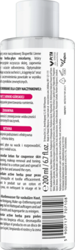 LIRENE Cera Naczynkowa ,płyn micelarny 3w1, oczyszcza, łagodzi, zmniejsza zaczerwienienia,lewa