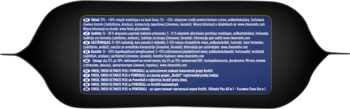 Ciemne opakowanie Finish Ultimate Plus cytrynowe kapsułki do zmywarki, widok z przodu z niebieską etykietą.