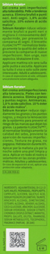 BIODERMA Sébium Kerato+,żel-krem do twarzy przeciwtrądzikowy,lewa