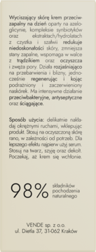 Jasne opakowanie kremu NaturalME, widoczne informacje o produkcie: krem przeciwzapalny, 98% naturalny.