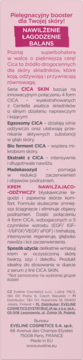 EVELINE COSMETICS CICAskin ,krem do twarzy, nawilżająco-odżywczy,lewa