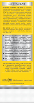 BIELENDA PROFESSIONAL SupremeLab Barrier Renew,esencja do twarzy, tonizująco-regenerująca, liposomowa, z kompleksem z bioaktywnych ceramidów,lewa
