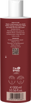HAGI Men Whisky Barber,żel do mycia ciała, energetyzujący,lewa