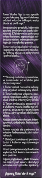 Fioletowe opakowanie tonera OnlyBio Hair in Balance Słodka Figa, odświeżającego kolor włosów.