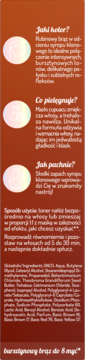 Tył opakowania tonera OnlyBio z opisem działania, składnikami i sposobem użycia, biały tekst na brązowym tle.