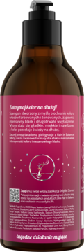 HAIR IN BALANCE BY ONLYBIO ,szampon do włosów, chroniący kolor,lewa