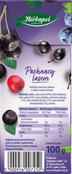HERBAPOL ,napar owocowy, Pachnący Lasem,lewa