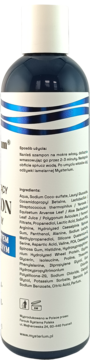 MYSTERIUM ,szampon do włosów, lamelarny, wygładzający, z biofermentem postbiotycznym,lewa
