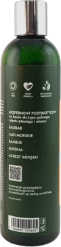 MYSTERIUM ,szampon do włosów suchych i matowych, z baobabem,lewa