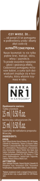 DELIA COSMETICS Eyebrow Expert ,intensywna henna do brwi, kremowa, nr 5.0, Jasny Brąz,lewa
