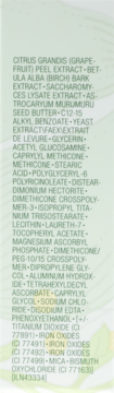 Tył opakowania podkładu Clinique Even Better Linen, prezentujący pełną listę składników INCI.