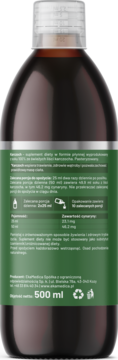 EKA MEDICA ,sok z karczocha, suplement diety, pasteryzowany,lewa