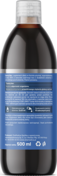 EKA MEDICA ,sok z czarnego bzu  z witaminą C, suplement diety,lewa