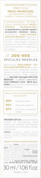 Mezo-serum z 200 000 mikroigieł, białe opakowanie z opisem anti-aging. Ujędrnia, regeneruje i odmładza skórę.