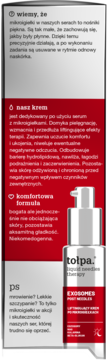 TOŁPA Liquid Needles Therapy Exosomes,krem do twarzy, liftingujący, po mikroigiełkach,lewa