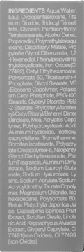 Lista składników nawilżającego podkładu TIRTIR Mask Fit Aura Cushion, szczegółowy spis.