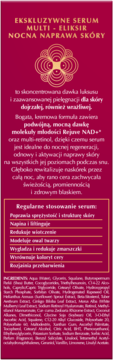 DERMIKA Renovelle ,serum do twarzy, naprawcze, na noc,lewa