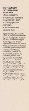 Tył opakowania serum Iwostin Age Lift Pro z napisem Skuteczność Potwierdzona Klinicznie i listą składników.