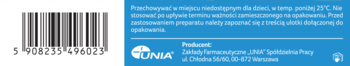 Barcode produktu Żel Acne-Derm 5908235495023 i dane producenta Celbela DNA na niebieskim tle.