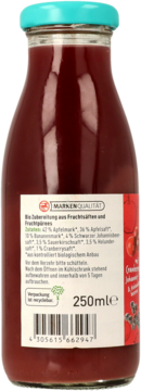 ENERBIO ,smoothie żurawina i czarny bez,lewa