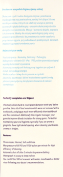 VITAMMY ,akumulatorowy irygator do higieny jamy ustnej,lewa