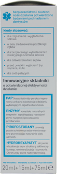 ON white ,innowacyjny system wybielający zęby, 3 Step,lewa
