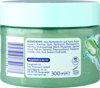 ISANA ,żel pielęgnacyjny do twarzy i ciała Aloes,lewa