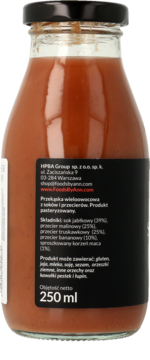 FOODS BY ANN ,smoothie, truskawka & maca,lewa