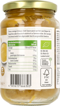 ENERBIO ,sos z orzechami ziemnymi,lewa