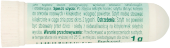 Szczegółowe instrukcje sztyftu pielęgnacyjnego: sposób użycia, dozowanie i przechowywanie, zielony tekst.