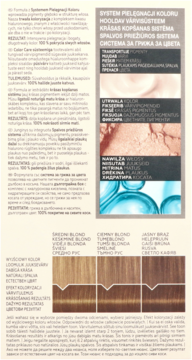 SCHWARZKOPF GLISS COLOR Care & Moisture ,farba do włosów, trwała, nr 7-00 Ciemny Blond,lewa