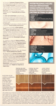 SCHWARZKOPF GLISS COLOR Care & Moisture ,farba do włosów, trwała, nr 7-7 Ciemny Miedziany Blond,lewa
