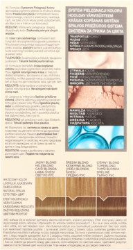 SCHWARZKOPF GLISS COLOR Care & Moisture ,farba do włosów, trwała, nr 8-1 Chłodny Średni Blond,lewa