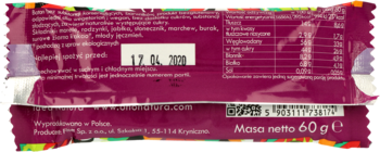 OHO IDEA NATURA ,baton bakaliowo-warzywny, Niko,lewa