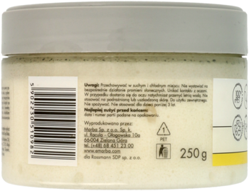 MANUFAKTURA PIĘKNA Wakacje pod Palmą ,peeling do ciała, cukrowy,lewa