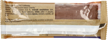 DOBRY SQUAD ,baton owocowy, z czekoladą, Choco Salty Caramel,lewa