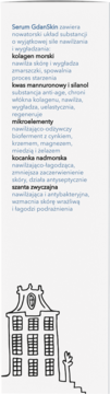 ZIAJA GdanSkin ,serum do twarzy, multinawilżające, wygładzające zmarszczki,lewa