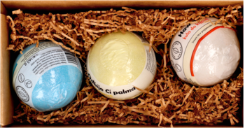 MANUFAKTURA PIĘKNA ,zestaw kul do kąpieli,lewa