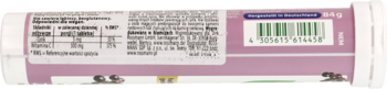 Tył opakowania Altapharma Tabletki musujące Cynk+C, 84g, z etykietą i zielonym kodem kreskowym.