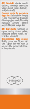 STARPHARMA VITAMINUM ,kapsułki, Witamina D3 4000 j.m. Strong, suplement diety,lewa