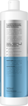 REVOSS Professional Hydro,szampon do włosów, nawilżająco-regenerujący,lewa