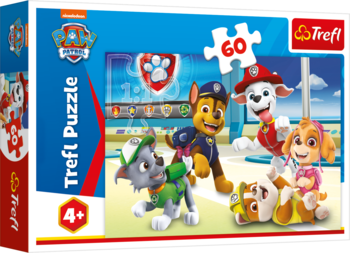TREFL ,puzzle, 60 elementów, 4+, różne rodzaje,lewa