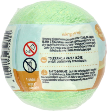 ISANA KIDS ,kula do kąpieli z zabawką niespodzianką,lewa